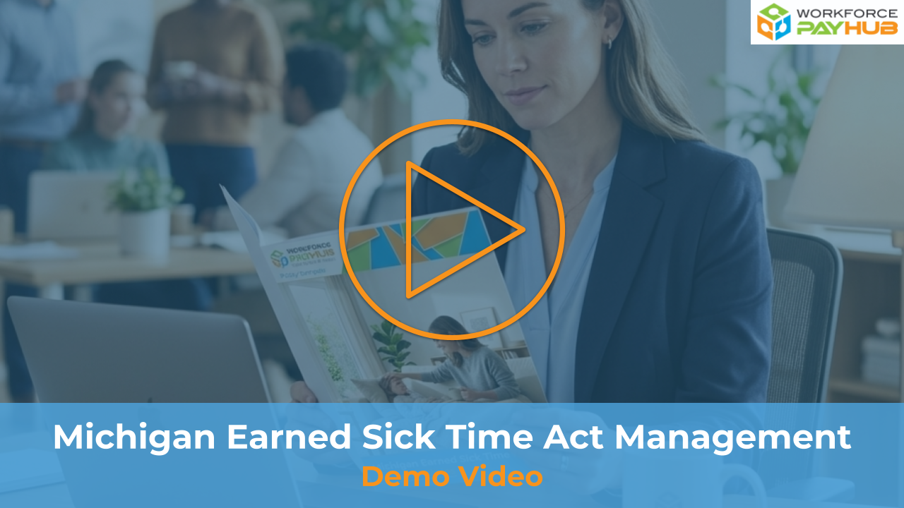 Michigan Earned Sick Time Act Demo Video Thumbnail